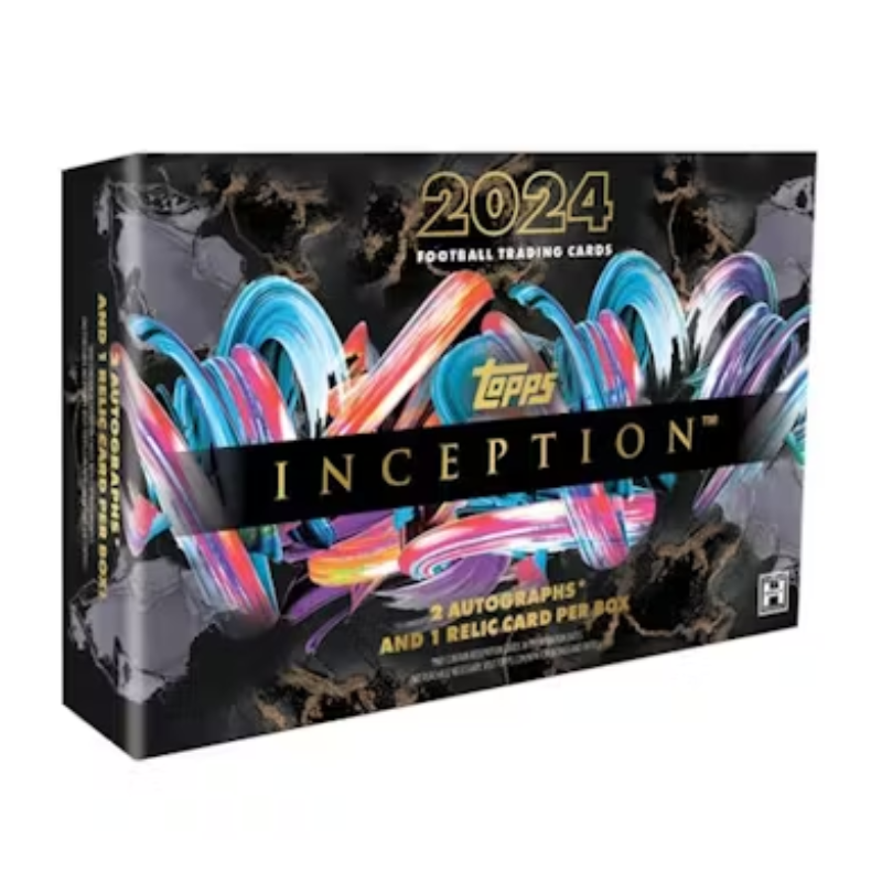 2024 Topps Inception Football Hobby Box 2024 Topps Inception Football Hobby Box - Image 1