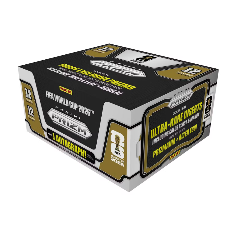 2026 Panini Prizm FIFA World Cup Soccer Hobby 12 Box Case 2026 Panini Prizm FIFA World Cup Soccer Hobby 12 Box Case - Image 1