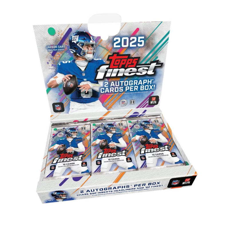 resizingforshopify-2026-05-08T114455.474.png 2025 Topps Finest Football Hobby Box - Image 1