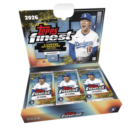 2026 Topps Finest Baseball Hobby Box