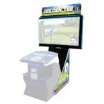 Golden Tee Golf Game - PGA TOUR Clubhouse Deluxe TV Stand