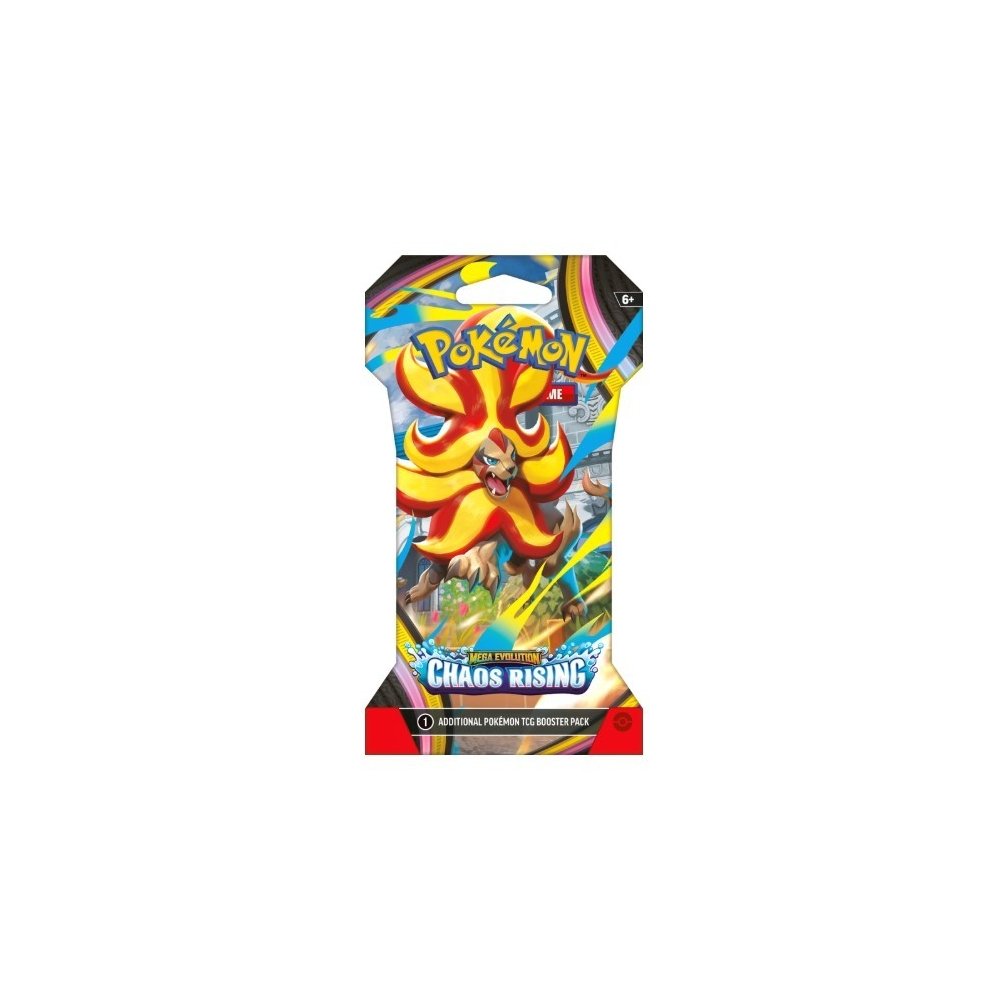 Pokemon Mega Evolution ME4 Chaos Rising Sleeved Booster Case - image 3