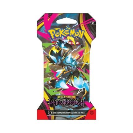 Pokemon Mega Evolution ME5 Pitch Black Sleeved Booster Case