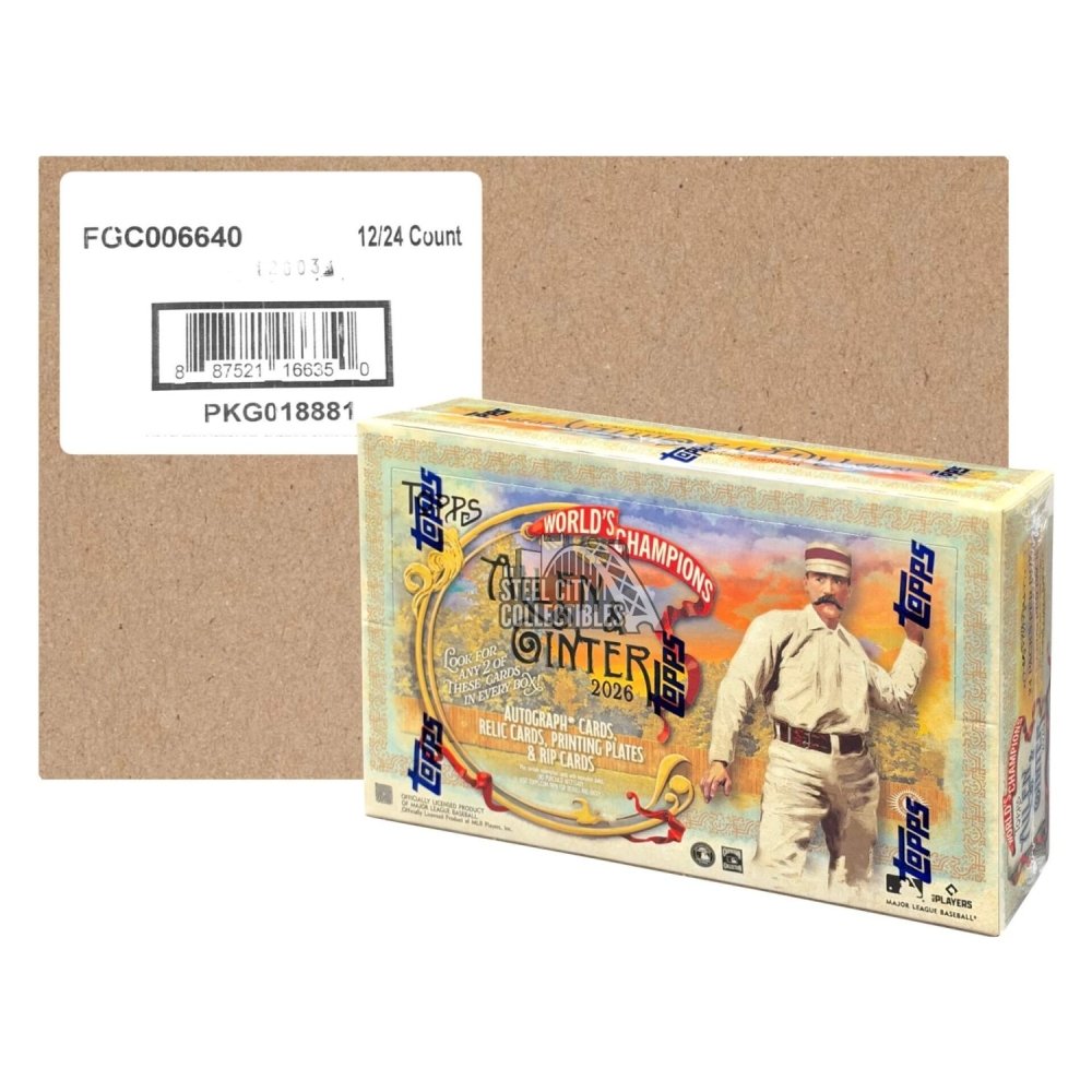 2026 Topps Allen & Ginter Baseball Hobby 12-Box Case - image 1