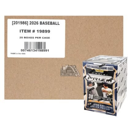2026 Panini Prizm Baseball Hobby Blaster 20-Box Case