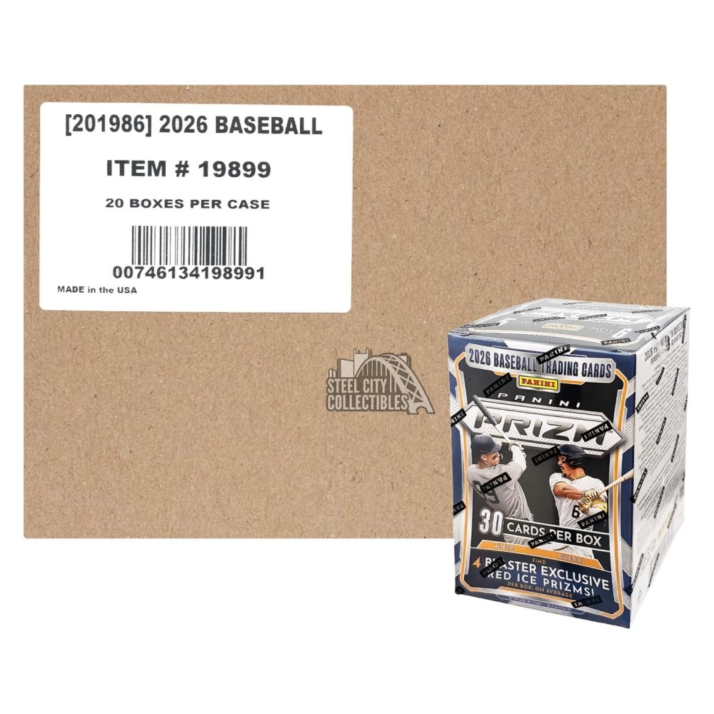 2026 Panini Prizm Baseball Hobby Blaster 20-Box Case - image 1