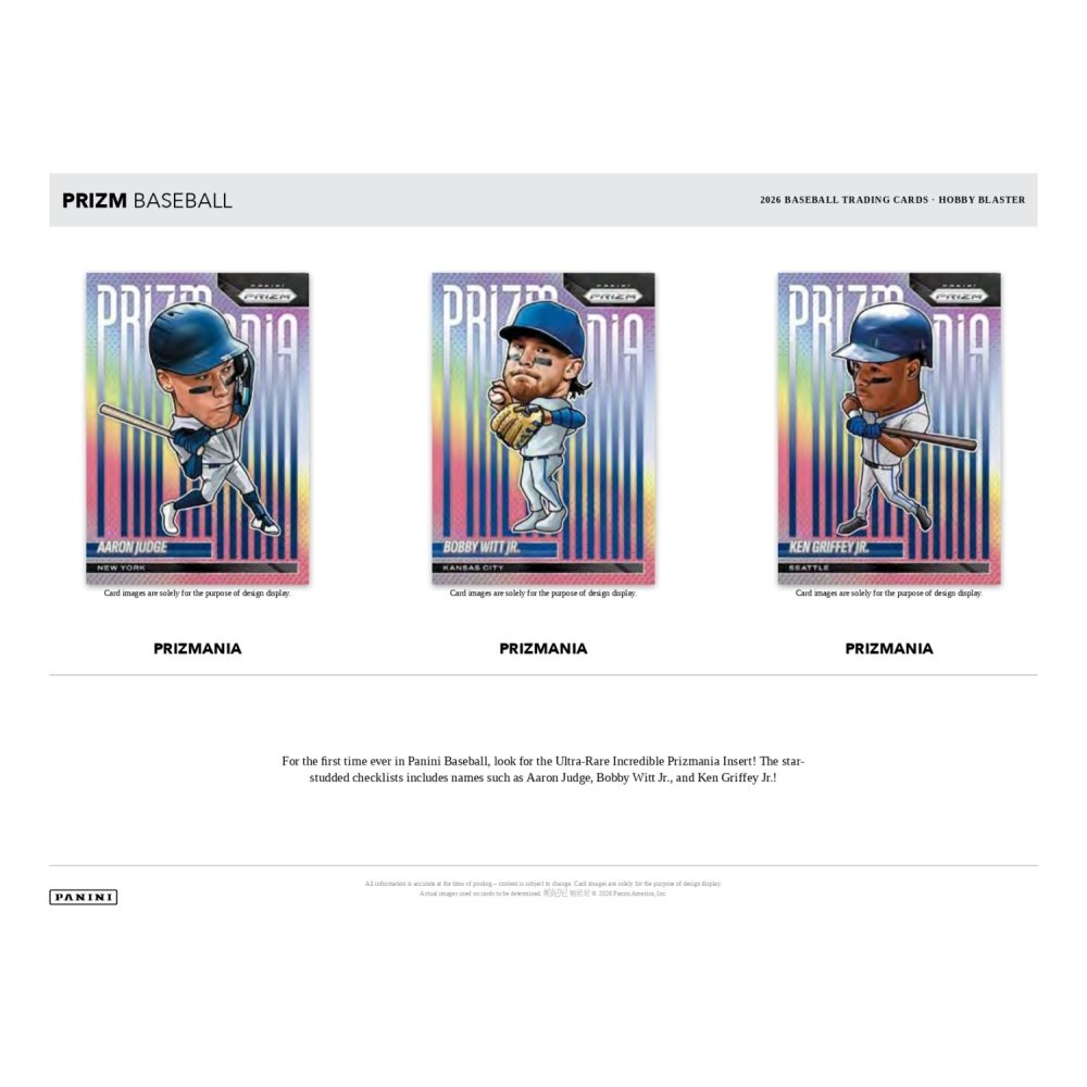 2026 Panini Prizm Baseball Hobby Blaster 20-Box Case - image 4