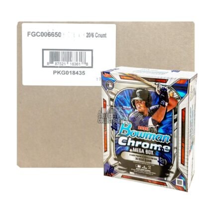 2026 Bowman Chrome Baseball Mega 20-Box Case